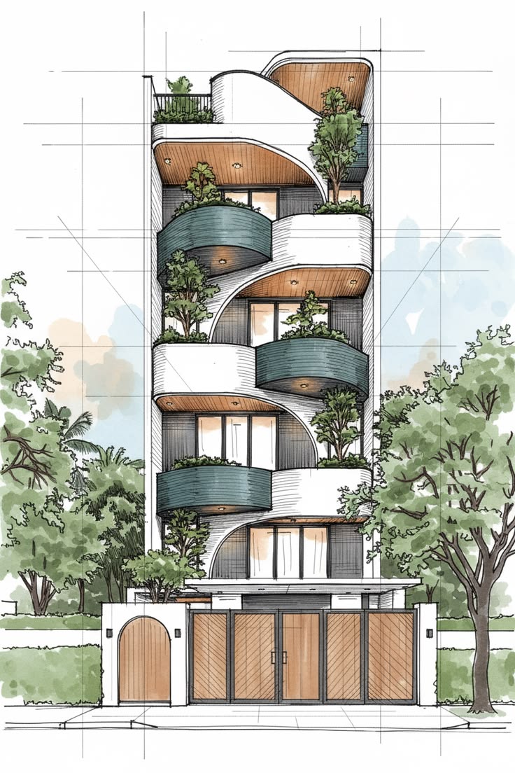 C Apartment concept sketch